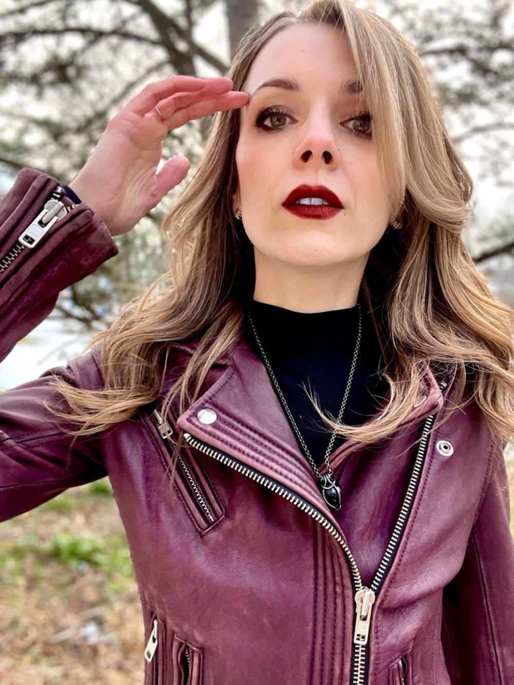 IRO Han Lamb leather jacket